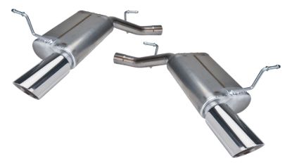 Axle Back Dual Exhaust S ystem  Aluminized