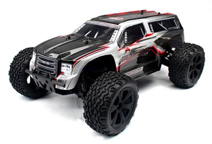Picture of Blackout-xte-silversuv Blackout Xte 1/10 Scale Electric Monster Truck