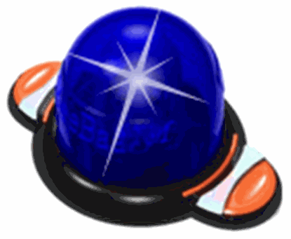 Picture of Beebaa Bb-1112 Beebaa Traffic Cop Flashing Siren Blue