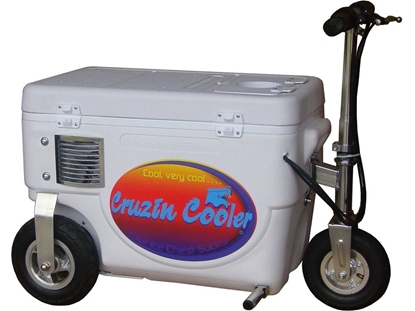 Picture of Cruzin Cooler CS-1000_White Cooler Scooter 1000w White