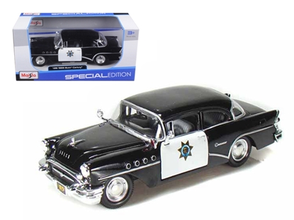 Picture of Maisto 31295 1955 Buick Century Police 1/26 Diecast Model Car
