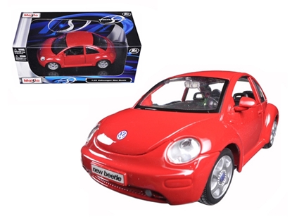 Picture of Maisto 31975 Volkswagen New Beetle Red 1/25 Diecast Model Car
