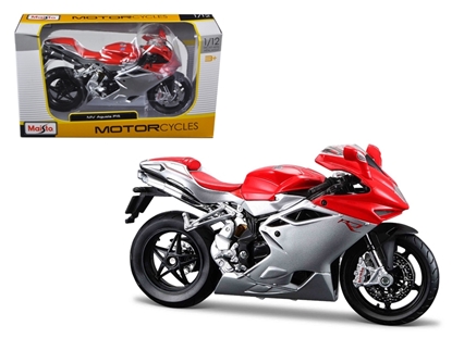 Picture of Maisto 11094 2012 Mv Agusta F4 Red/silver Bike 1/12 Motorcycle Model