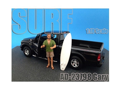Picture of American Diorama 23798 Surfer Gary Figure For 1:18 Diecast Model Cars