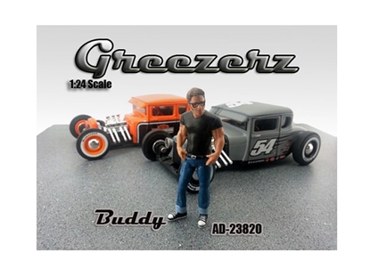 Picture of American Diorama 23820 Greezerz Buddy Figure For 1:24 Diecast Model Cars