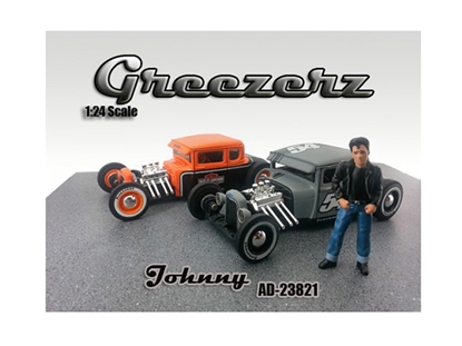 Picture of American Diorama 23821 Greezerz Johnny Figure For 1:24 Diecast Model Cars