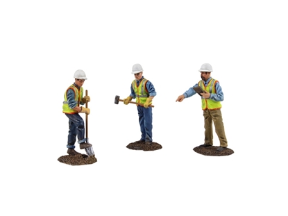 Picture of First Gear 90-0481 Diecast Metal Construction Figures 3pc Set #2 1/50