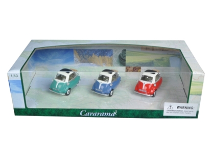 Picture of Cararama 35317 Bmw Isetta 3pc Gift Set 1/43 Diecast Model Cars