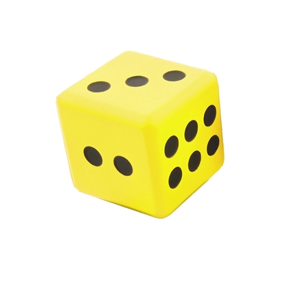 Picture of 360 Athletics Jd15  Jumbo Dice 6in Yellow