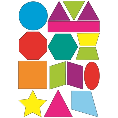 Picture of Ashley Productions 10065  Math Die Cut Magnets Shapes