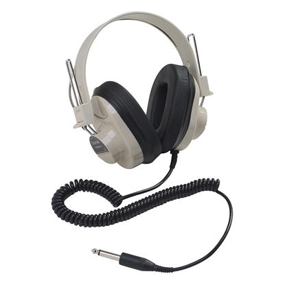 Picture of Califone International 2924avp  Monaural Headphone 5 Coiled Cord