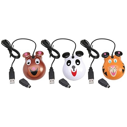 Picture of Califone International Kmbe  Animal-themed Computer Mice Bear