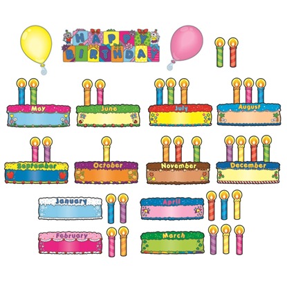 Picture of Carson Dellosa 110038  Birthday Cakes Mini Bb Set