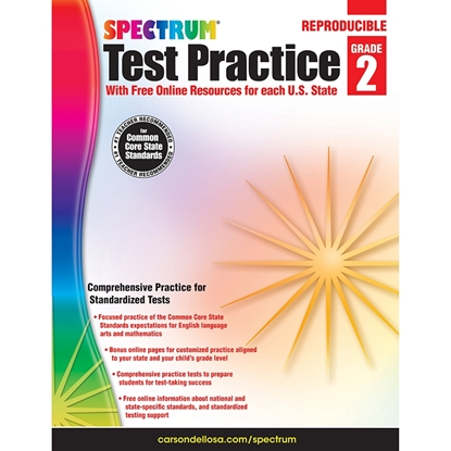 Picture of Carson Dellosa 704248  Test Practice Workbook Gr 2