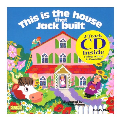 Picture of Childs Play Books 9781904550655  House That Jack Built 8x8 Book With