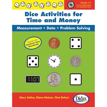 Picture of Didax 211392  Dice Activities For Time & Money