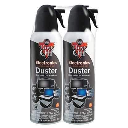 Picture of Falcon Safety Products, Inc Dpsm2  Dust Off 7 Oz Duster 2pk