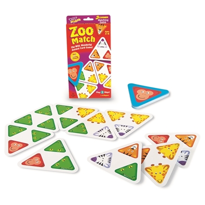 Picture of 3 Corner Matching Games Zoo Match