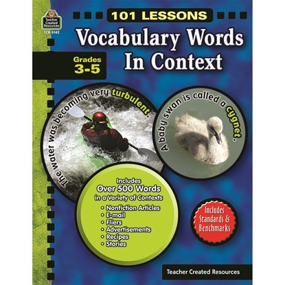 Picture of 101 Lessons Vocabulary Words In