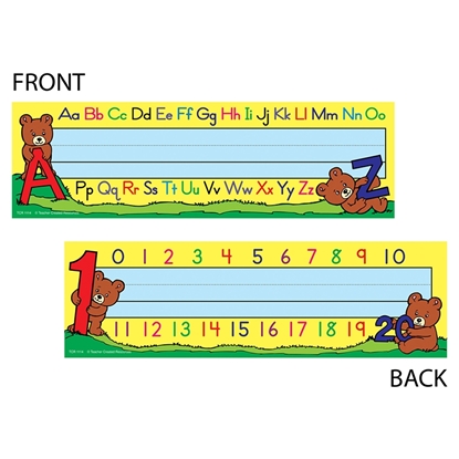 Picture of Alphabet & Numbers 36pk Tented Name