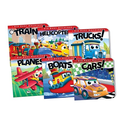 Picture of Big Machines Board Book Set Of 6