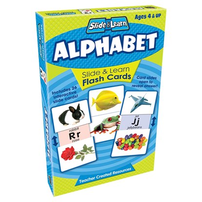 Picture of Alphabet Slide & Learn Flash Cards