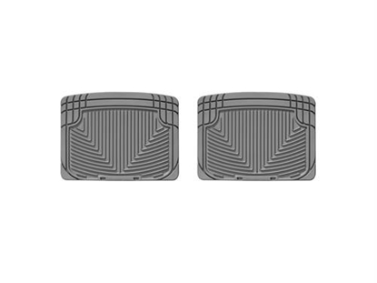 Picture of WeatherTech W20GR WeatherTech All Weather Rear Rubber Floor Mats (Gray) - W20GR