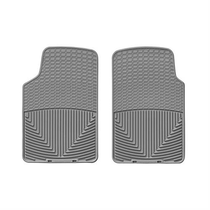Picture of WeatherTech W3GR WeatherTech All Weather Front Rubber Floor Mats (Gray) - W3GR