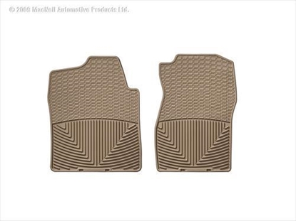 Picture of WeatherTech W72TN WeatherTech All Weather Front Rubber Floor Mats (Tan) - W72TN