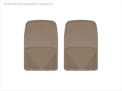 Picture of WeatherTech W9TN WeatherTech All Weather Front Rubber Floor Mats (Tan) - W9TN