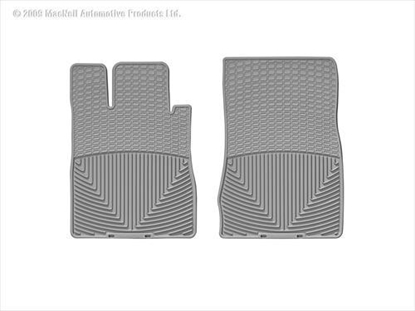 Picture of WeatherTech W36GR WeatherTech All Weather Front Rubber Floor Mats (Gray) - W36GR
