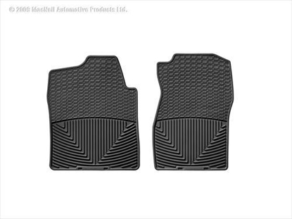 Picture of WeatherTech W72 WeatherTech All Weather Front Rubber Floor Mats (Black) - W72
