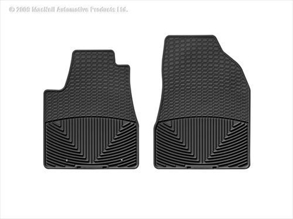 Picture of WeatherTech W40 WeatherTech All Weather Front Rubber Floor Mats (Black) - W40