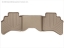 Picture of WeatherTech 450042 WeatherTech DigitalFit Rear Floor Liners (Tan) - 450042