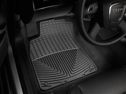Picture of WeatherTech W345 WeatherTech All Weather Front Rubber Floor Mats (Black) - W345