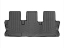 Picture of WeatherTech 446323 WeatherTech DigitalFit Rear Floor Liners (Black) - 446323