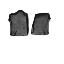 Picture of WeatherTech 446071 WeatherTech DigitalFit Front Floor Liners (Black) - 446071