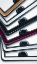Picture of WeatherTech 61020 WeatherTech PlateFrame (Black Plastic) - 61020
