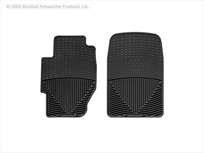 Picture of WeatherTech W34 WeatherTech All Weather Front Rubber Floor Mats (Black) - W34