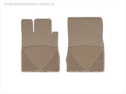 Picture of WeatherTech W36TN WeatherTech All Weather Front Rubber Floor Mats (Tan) - W36TN