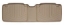 Picture of WeatherTech 452292 WeatherTech DigitalFit Rear Floor Liners (Tan) - 452292
