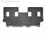 Picture of WeatherTech 441073 WeatherTech DigitalFit Rear Floor Liners (Black) - 441073