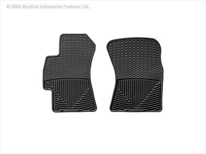 Picture of WeatherTech W52 WeatherTech All Weather Front Rubber Floor Mats (Black) - W52