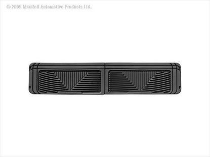 Picture of WeatherTech W60 WeatherTech All Weather Rear Rubber Floor Mats (Black) - W60