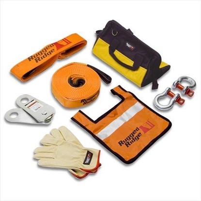 Picture of Rugged Ridge 15104.25 Rugged Ridge Recovery Gear Kit - 15104.25