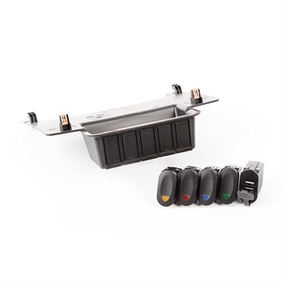 Picture of Rugged Ridge 17235.84 Lower Switch Panel Kit 17235.84