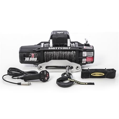 Picture of Smittybilt 98510 Smittybilt X2O-10K Waterproof Synthetic Rope 10000lb Wireless Winch Gen2 with Fairlead - 98510
