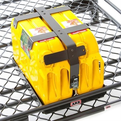 Picture of ARB 4x4 Accessories 3500390 ARB Double Jerry Can Holder - 3500390