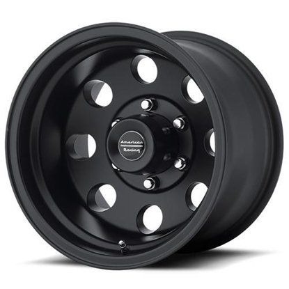 Picture of American Racing Wheels AR1726873B American Racing Baja, 16x8 Wheel with 5 on 5 Bolt Pattern - Black - AR1726873B
