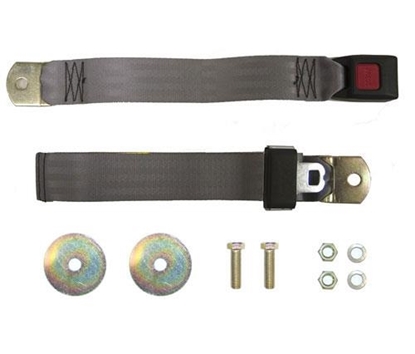 Picture of Beams Industries Inc F0721-63109 Beams Standard 60 Inch Lap Belt (Gray) - F0721-63109